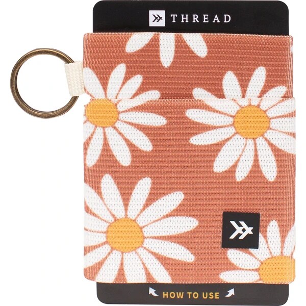 Thread Wallets Elastic Wallet in Hazel